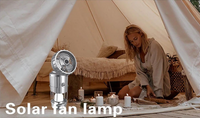 Solar Camping Lantern Fan