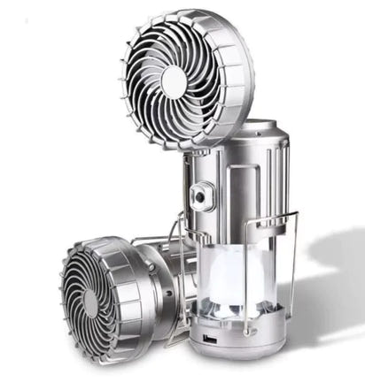 Solar Camping Lantern Fan